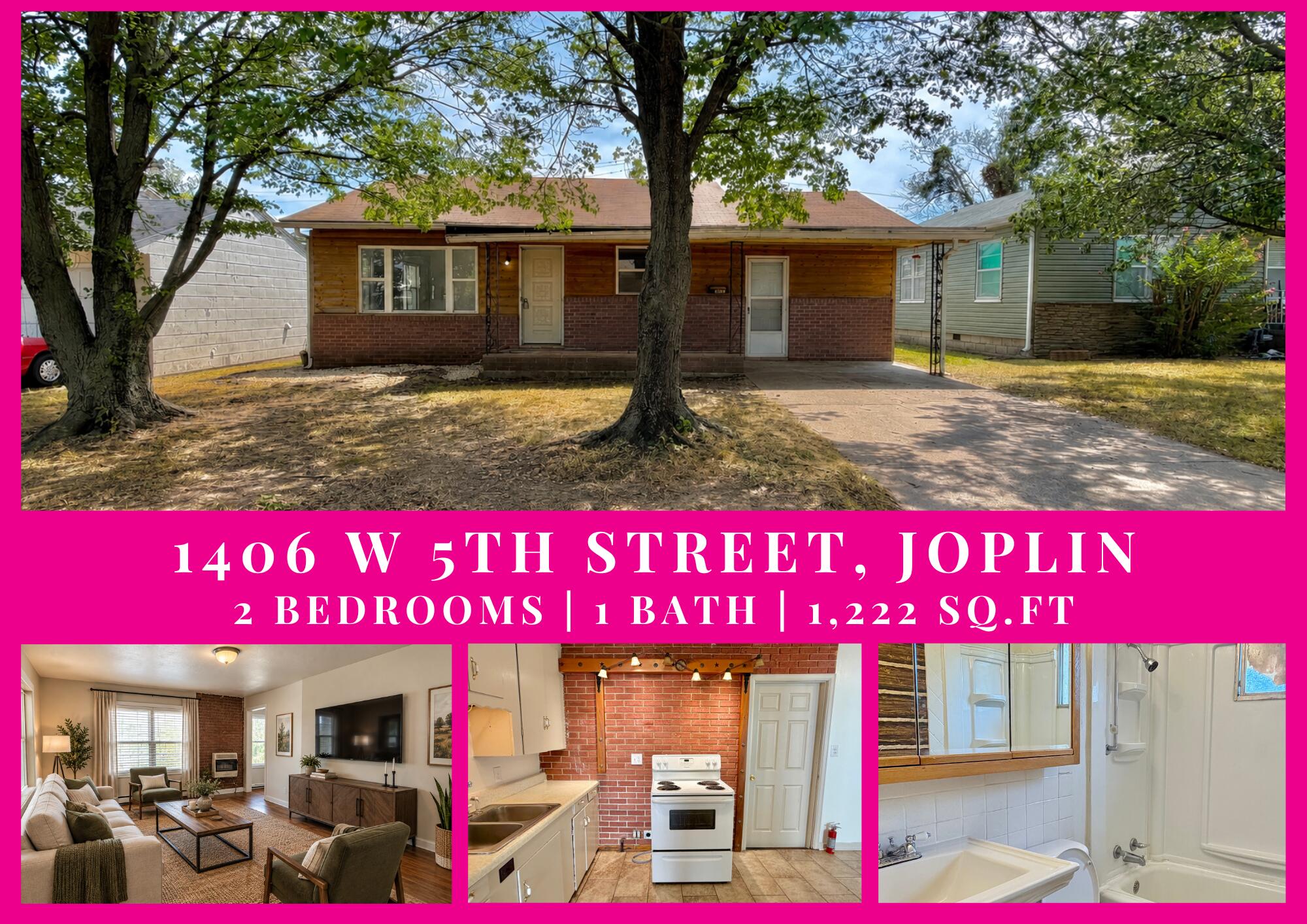 Photo 2 - Residential for sale – 1406 W 5th Street  Joplin, MO