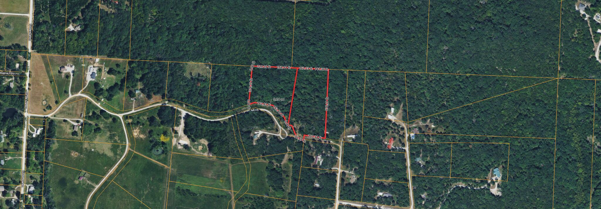 Land for sale – 21721  Canyon Drive  Wheatland, MO