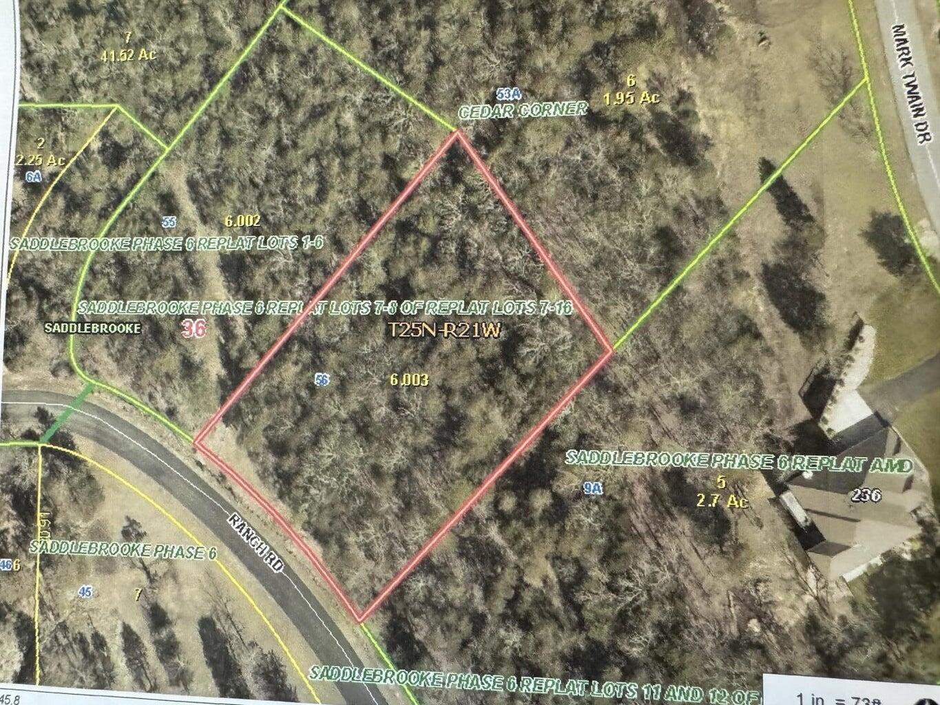 Land for sale – 56(Lot 56) Ranch Road Saddlebrooke, MO