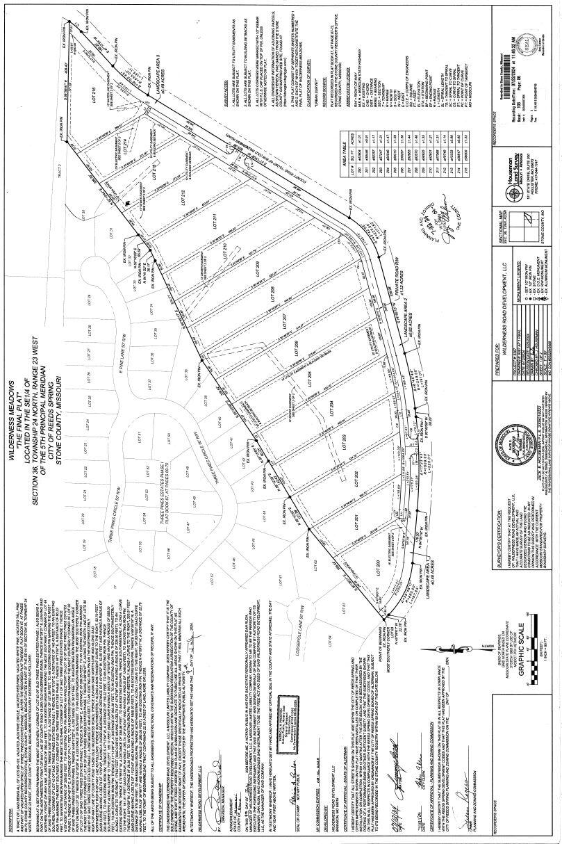 Photo 2 - Land for sale – Lot 203  Wilderness Pines   Reeds Spring, MO