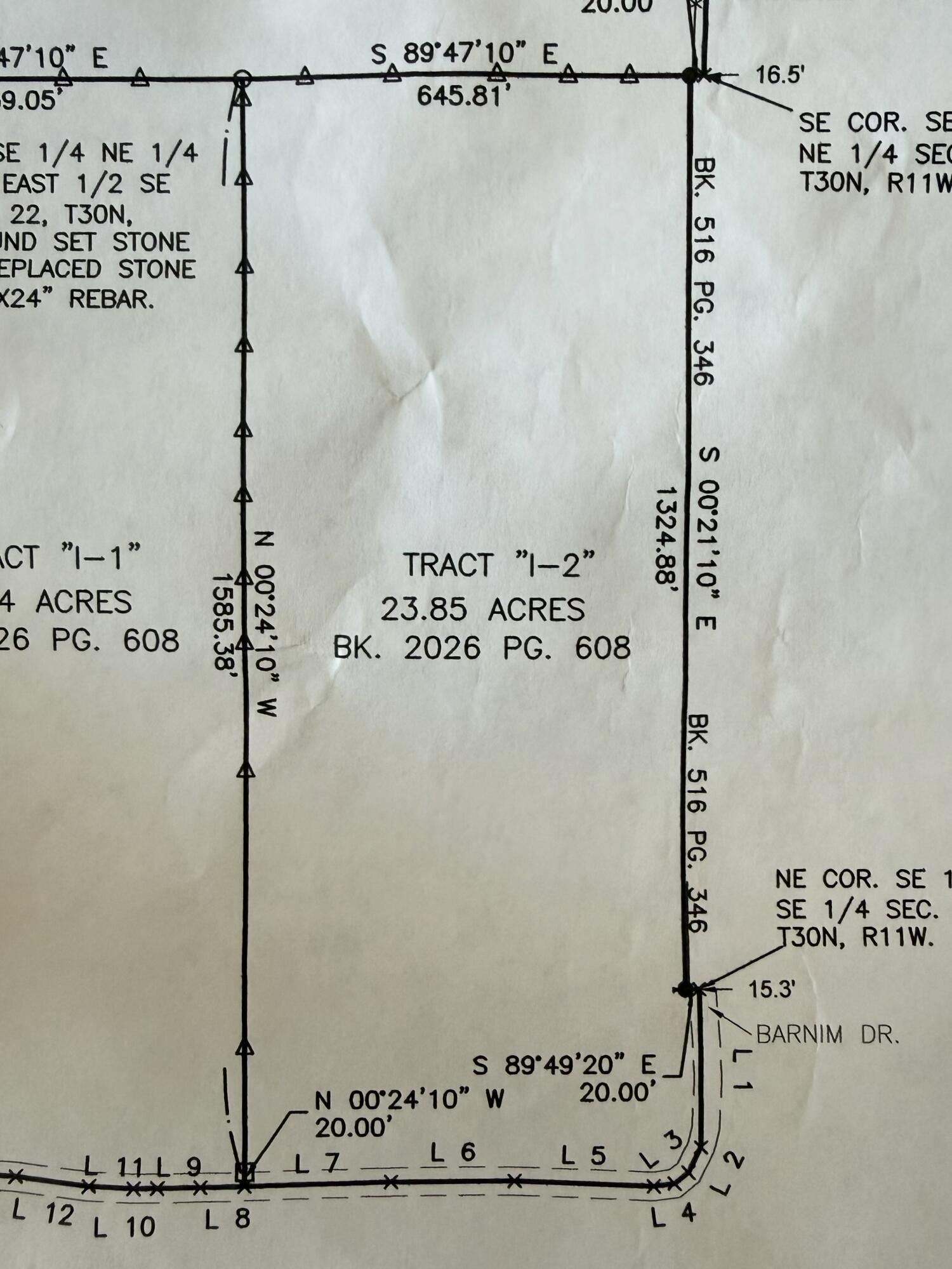 Photo 5 - Land for sale – 000  Barnum Drive Tract I-2   Cabool, MO