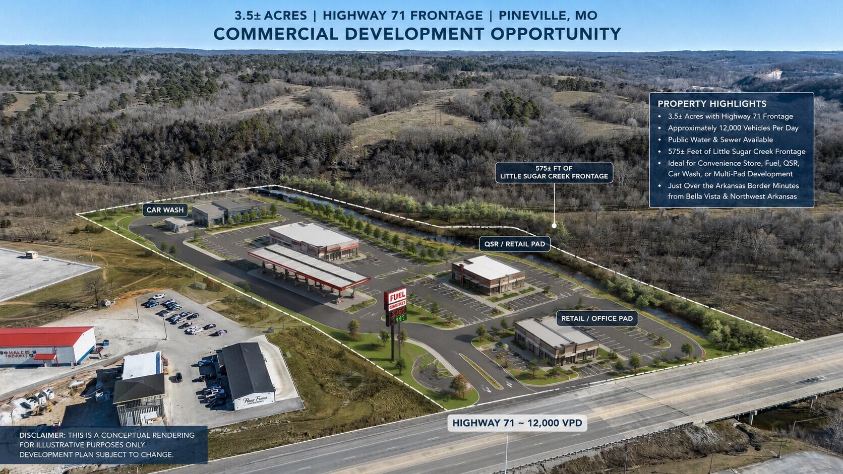 Commercial Sale for sale – 143  Missouri Lane  Pineville, MO