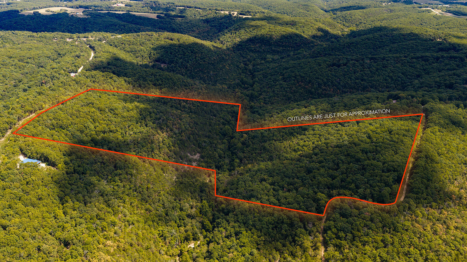 Photo 3 - Land for sale – Tract Z&T  Red Rock Road  Galena, MO