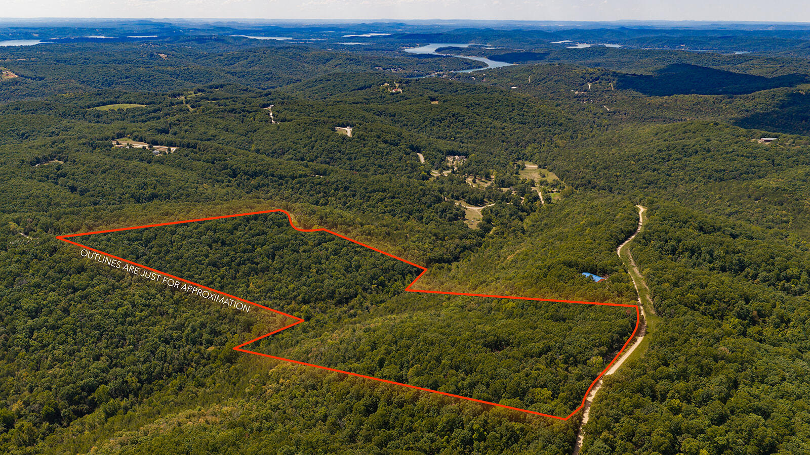 Photo 2 - Land for sale – Tract Z&T  Red Rock Road  Galena, MO