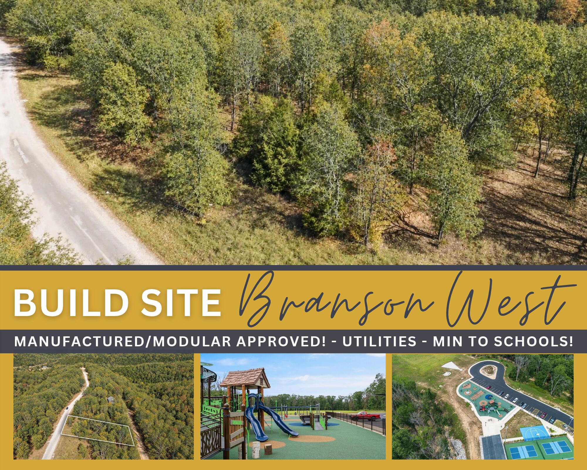 Land for sale – Lot 8  Middlegate Place  Branson West, MO