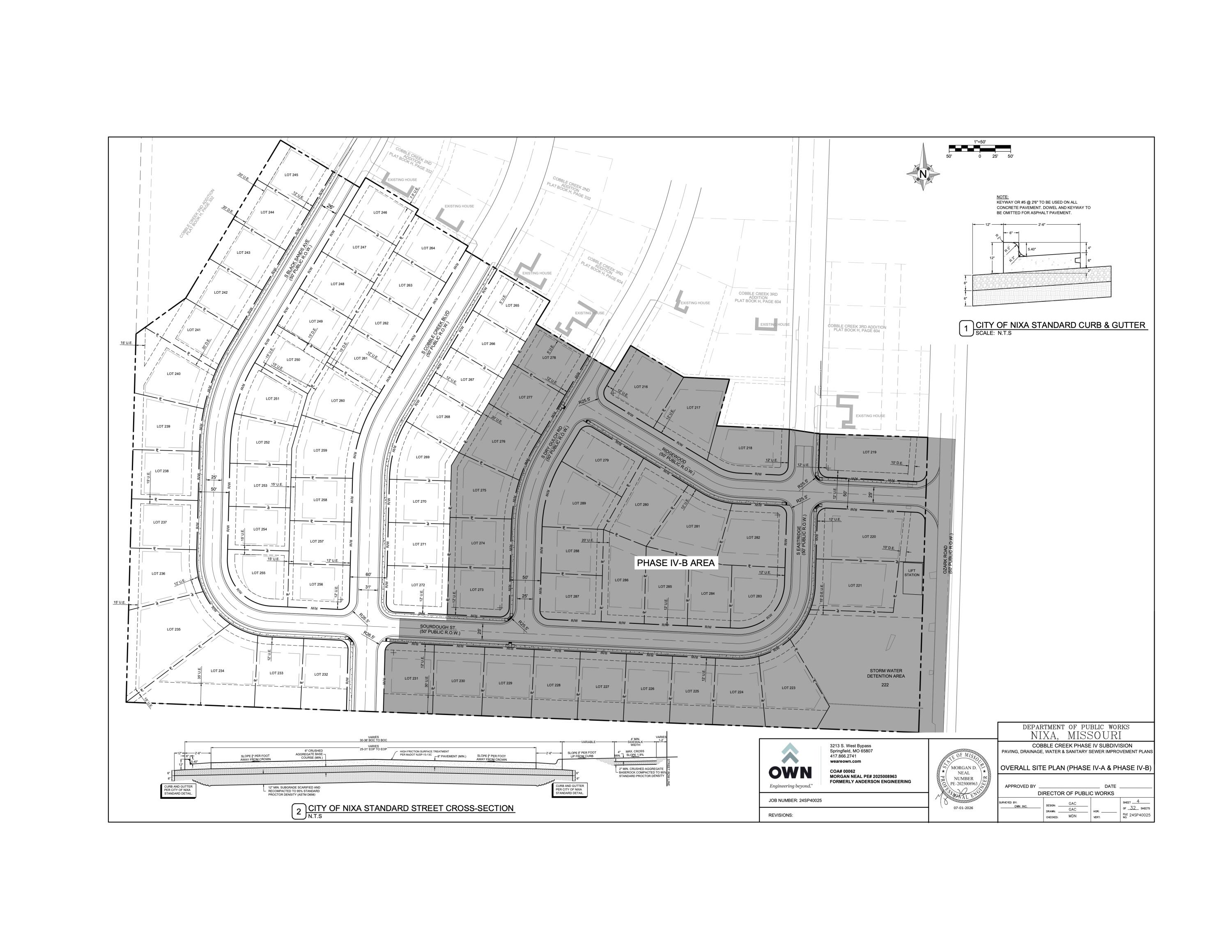 Land for sale – 865 S Ozark Road  Nixa, MO
