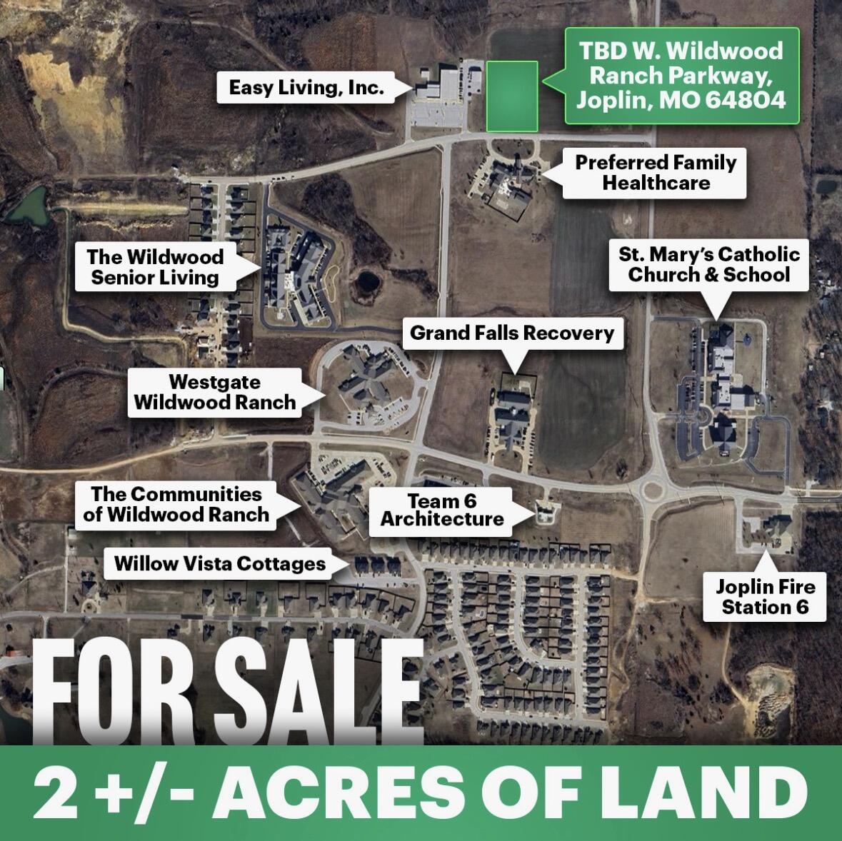 Land for sale – Tbd W Wildwood Ranch Parkway  Joplin, MO