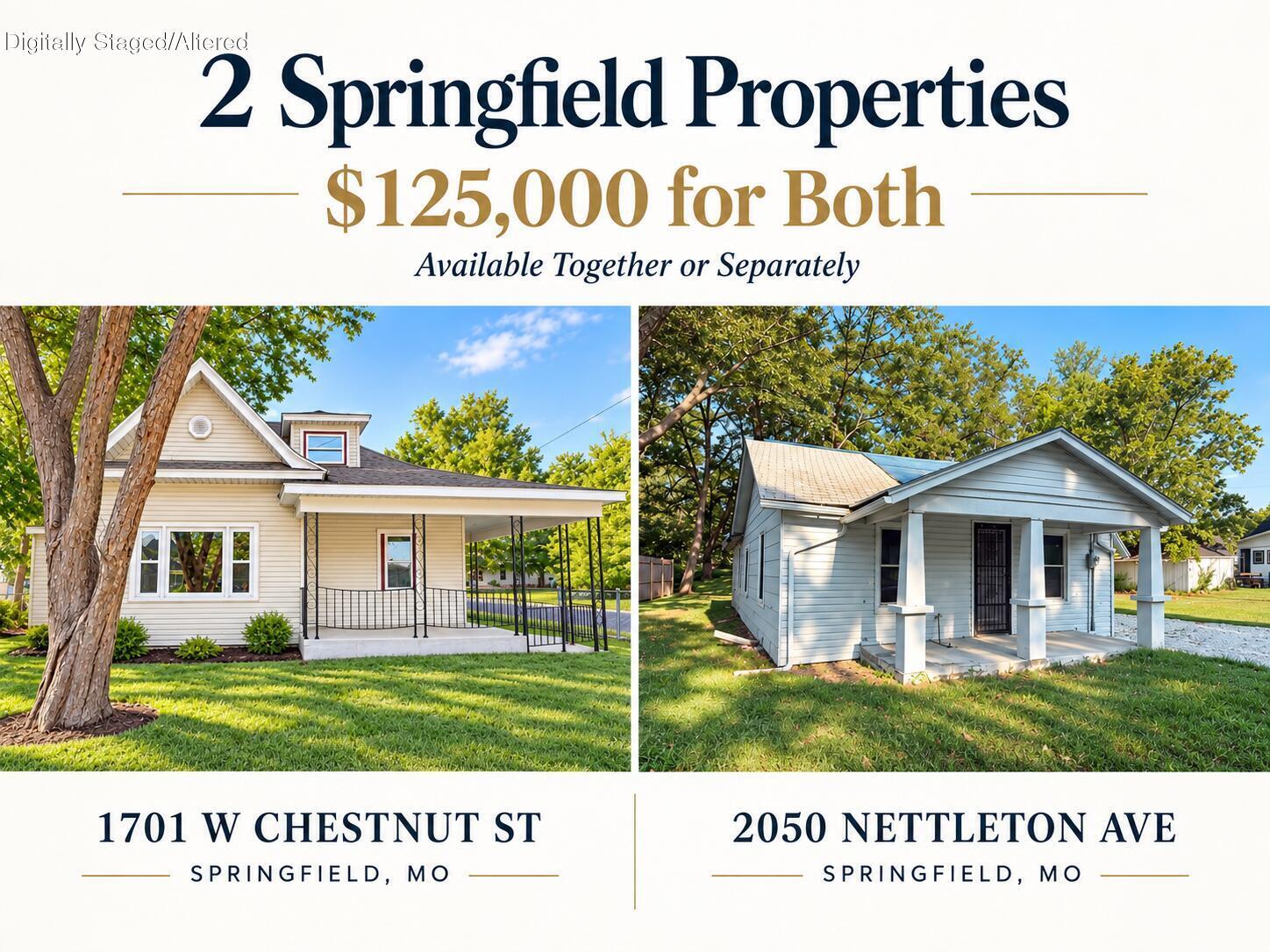 Residential Income for sale – 1701 W Chestnut Street Springfield, MO