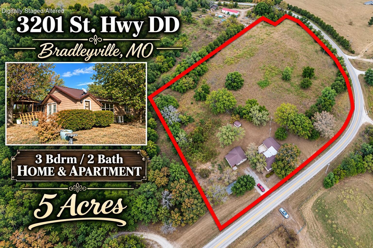Residential for sale – 3201  State Highway Dd   Bradleyville, MO
