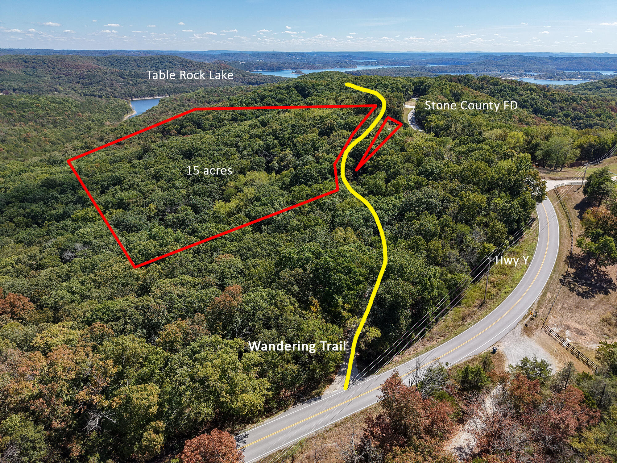 Photo 3 - Land for sale – 000  Wandering Trail  Galena, MO