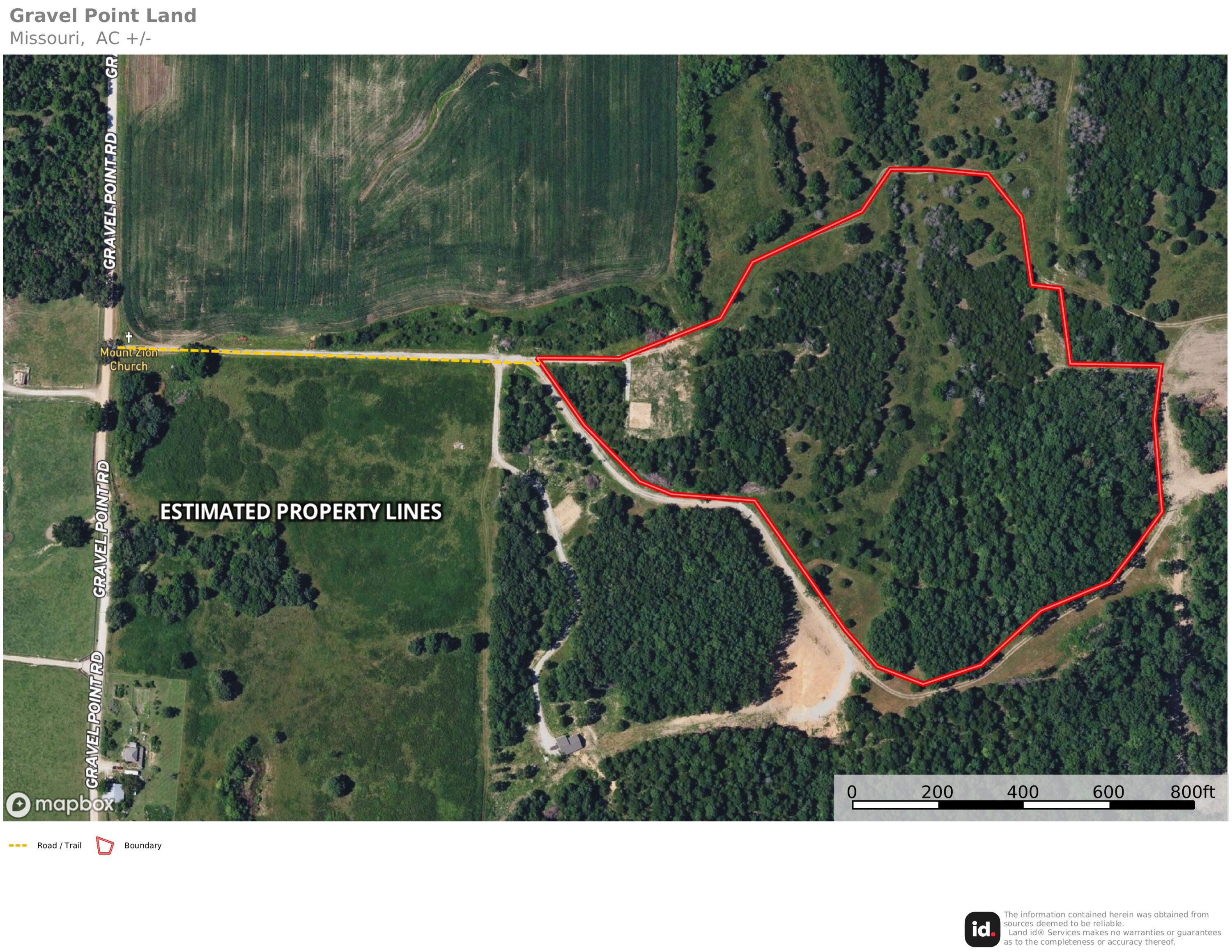 Photo 3 - Land for sale – 000  Gravel Point Road  Mountain Grove, MO