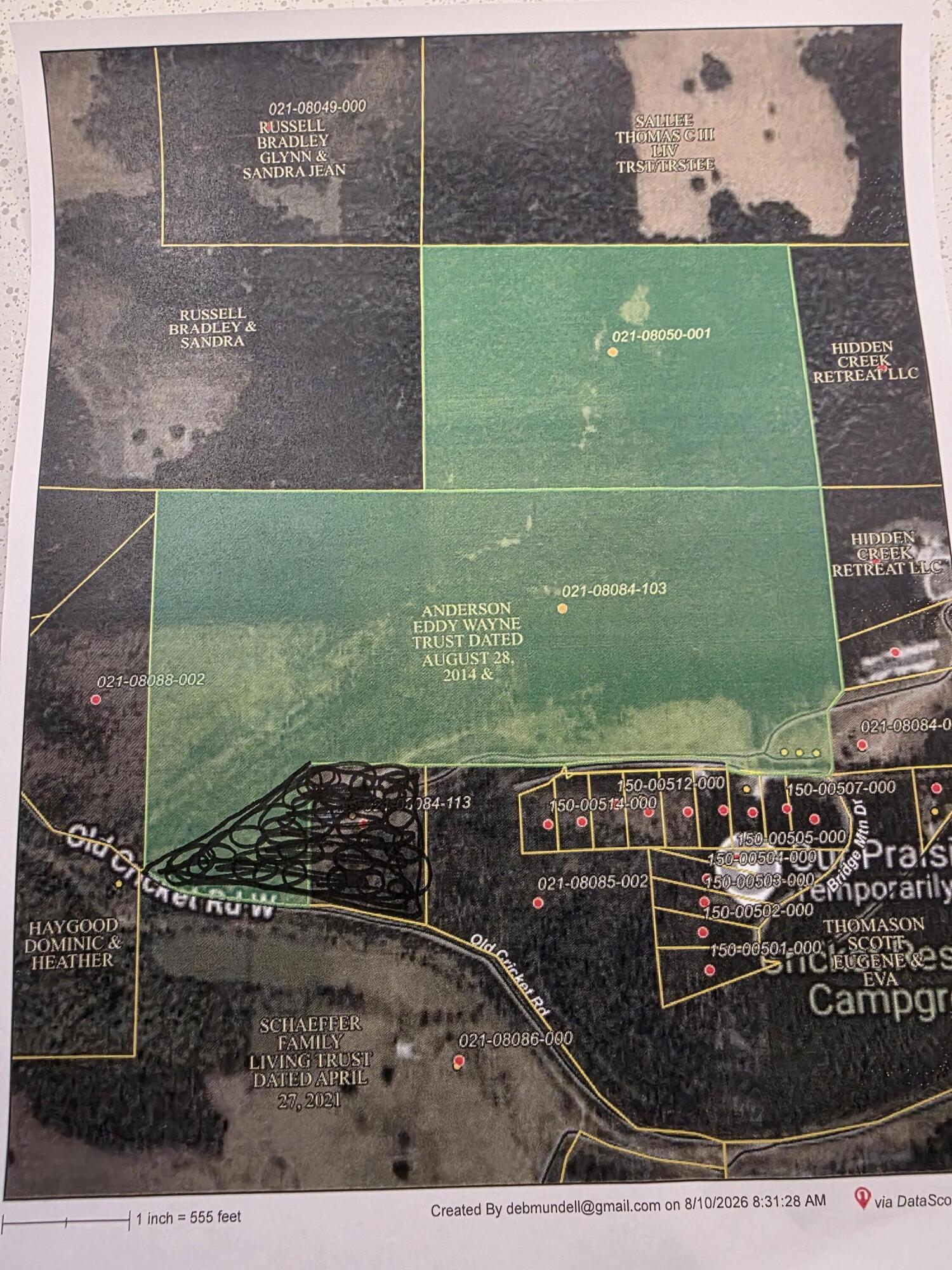 Photo 4 - Land for sale – 00000  Huckleberry Drive  Omaha, AR