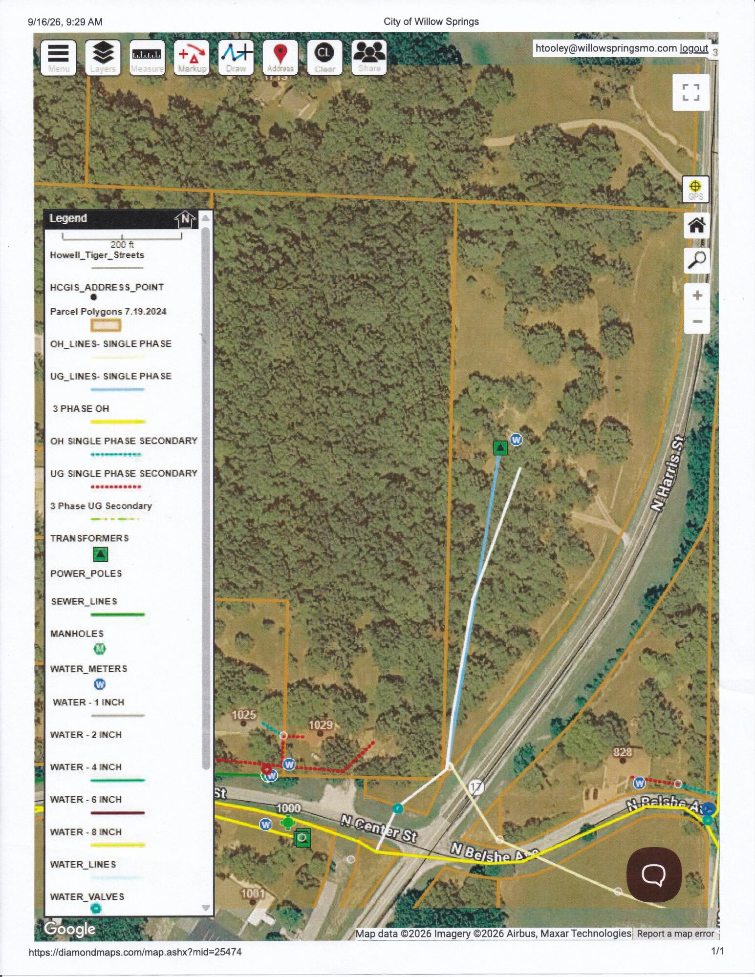 Photo 2 - Land for sale – 1747  State Route 137   Willow Springs, MO